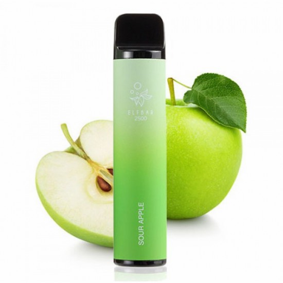 ElfBar Sour Apple 2500 Puffs 5%